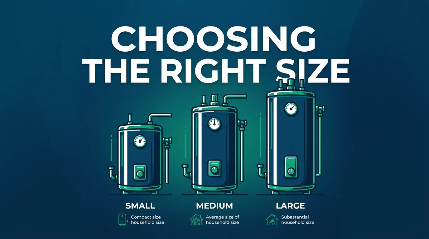 How to Choose the Right Water Heater Size for Your Santa Cruz Home