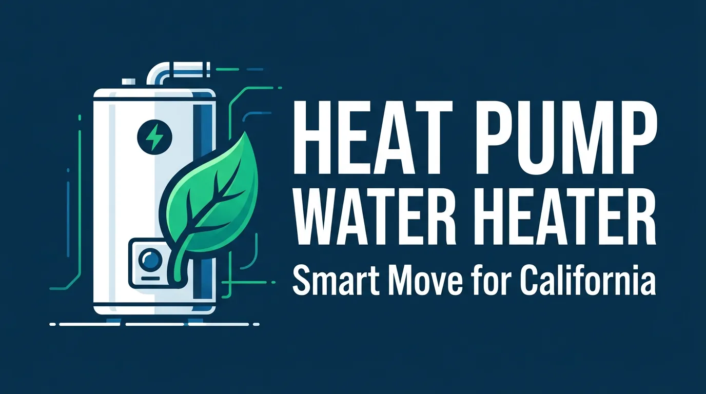 Heat Pump Water Heater: A Smart Move for California Homes